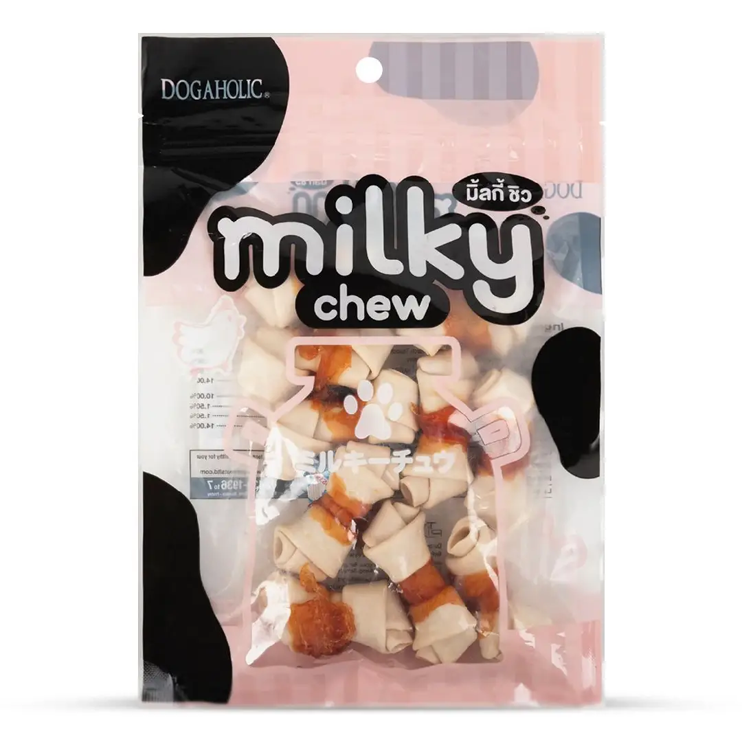 Dogaholic Milky Chew Chicken Bone Dog Treats