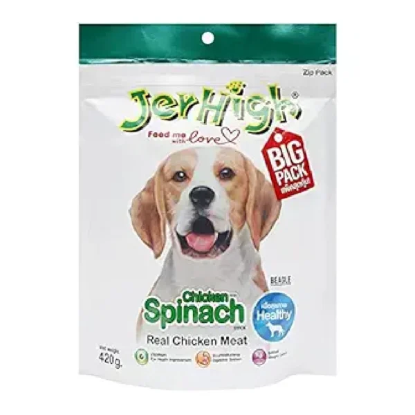 Jerhigh Spinach Sticks 400g