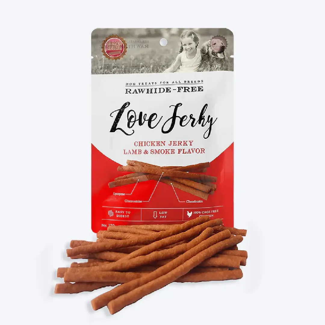 Love Jerky Chicken Jerky Lamb Flavor