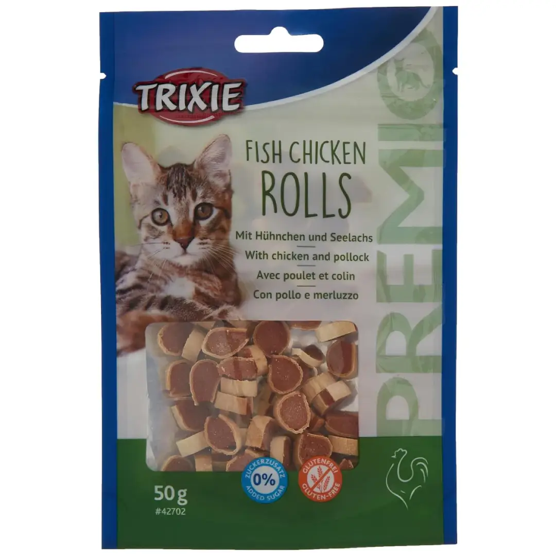 Trixie Premio Fish Chicken Rolls